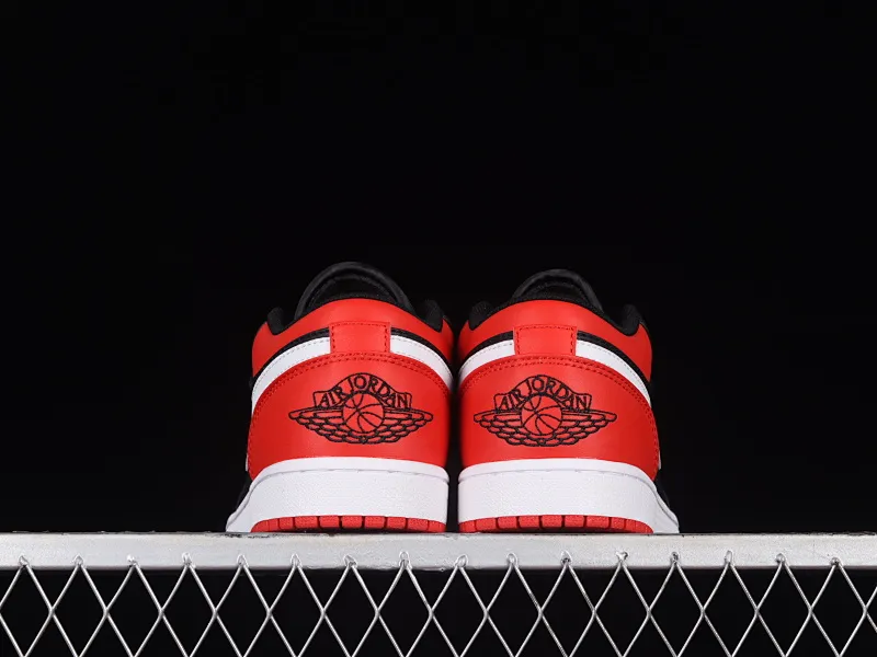 All categories Air Jordan Jordan series basketball shoes Air Jordan 1 Low Z version Air Jordan 1 Low "Shattered Backboard" AJ1 Joe 1 black and red buckle low-top cultural casual sneakers 553558-066